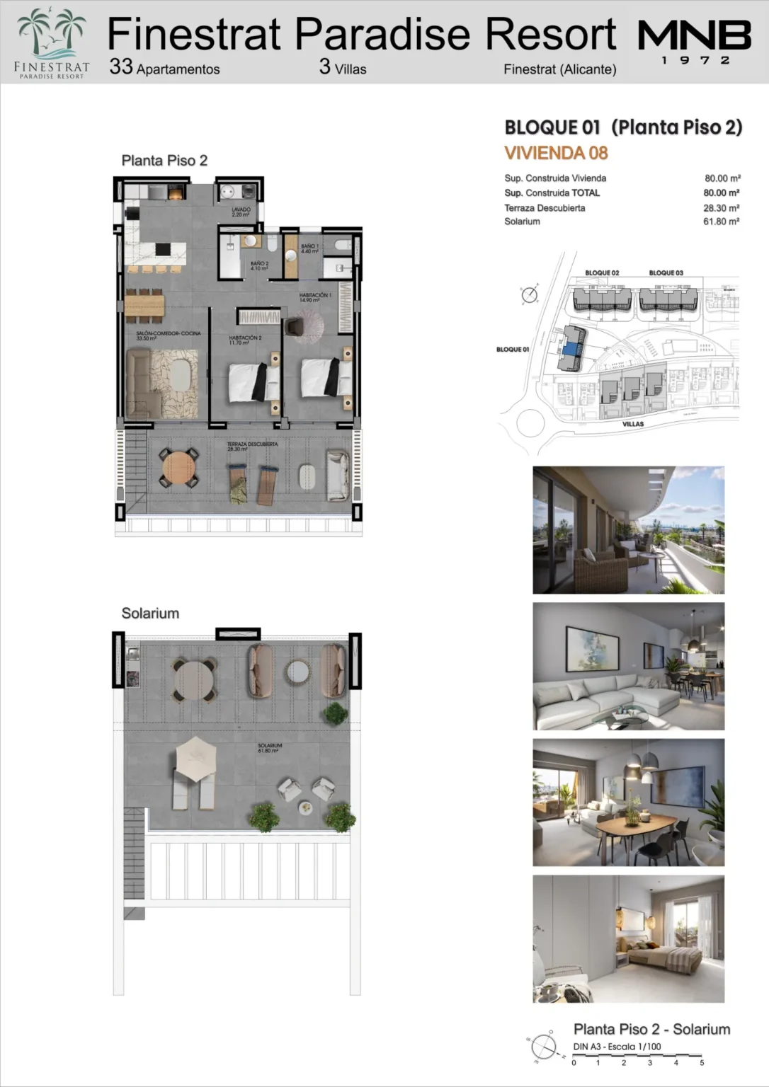 BLOQUE 1 - PLANTA PISO 2 - VIVIENDA 08 (1.100) copy